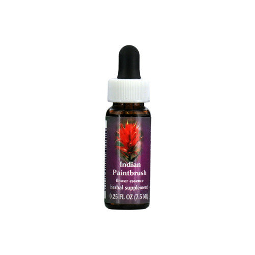 Flower Essence Indian Paintbrush Herbal Supplement Dropper - 0.25 Oz